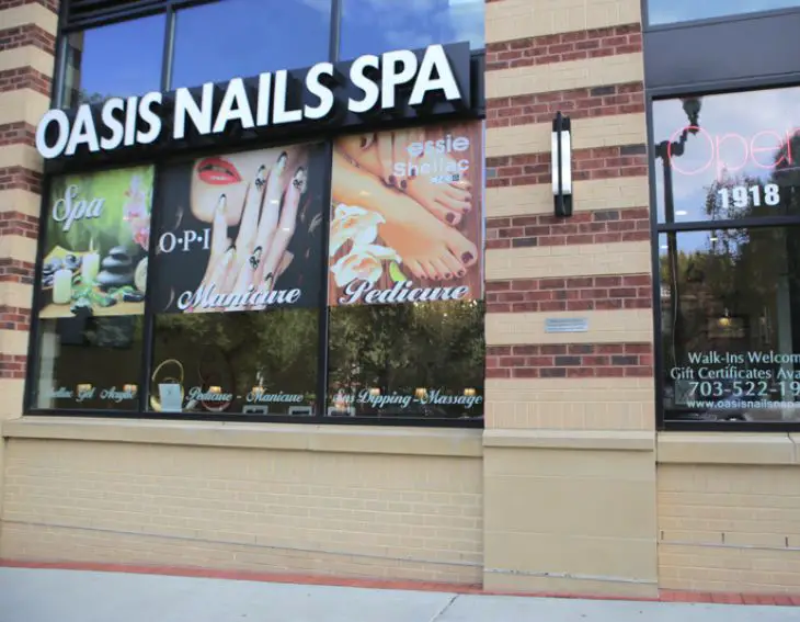 Oasis Nail Spa Near Me in Arlington Virginia