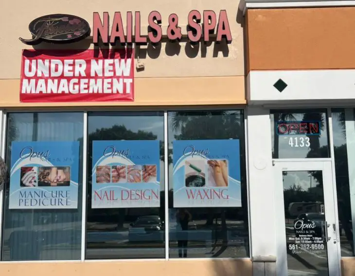 Opus Nails & Spa Near Me in Boca Raton