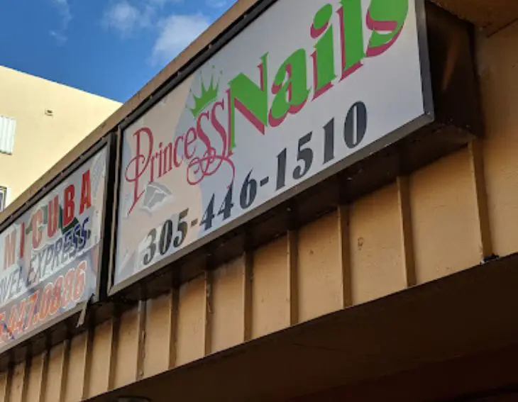 Princess Nails Salon Near Me in Miami