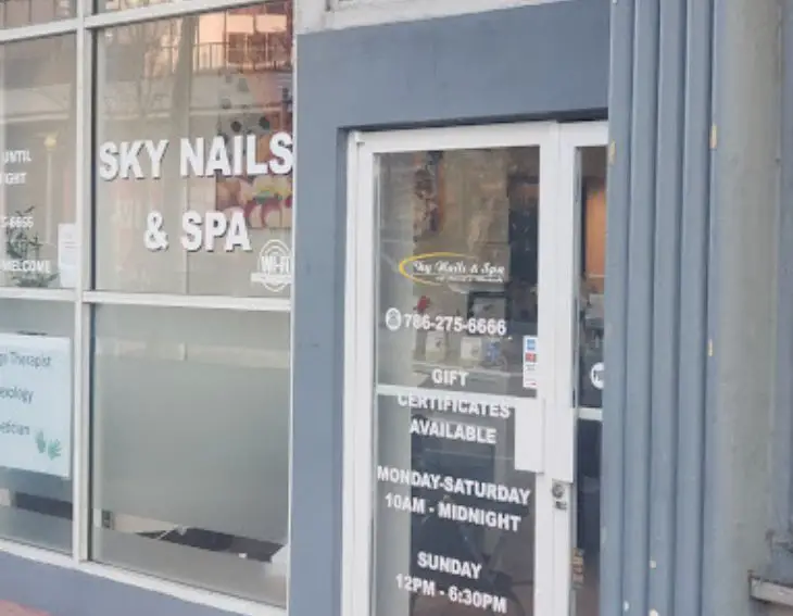 Sky Nails & Spa of South Beach Near Me in Miami