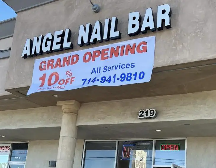 Angel Nail Bar Near Me in Orange County