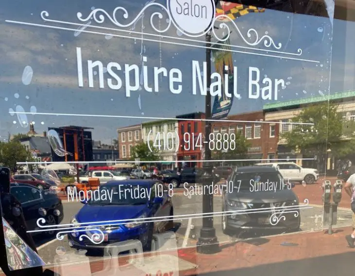 Inspire Nails Bar Annapolis Maryland Near Me in Annapolis