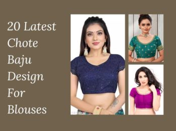20 Latest Chote Baju Design For Blouses