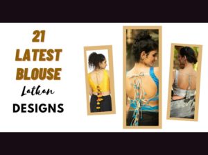 21 Elegant Latkan Blouse Design Ideas for Women: Elevate Your Style