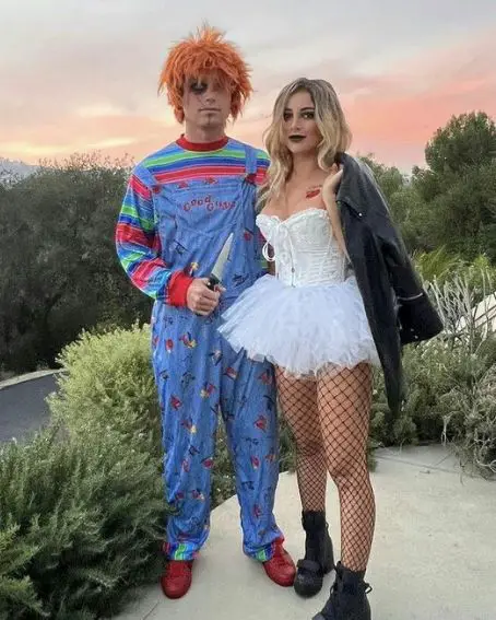 Chucky and Tiffany Hot Couple Halloween Costume Idea