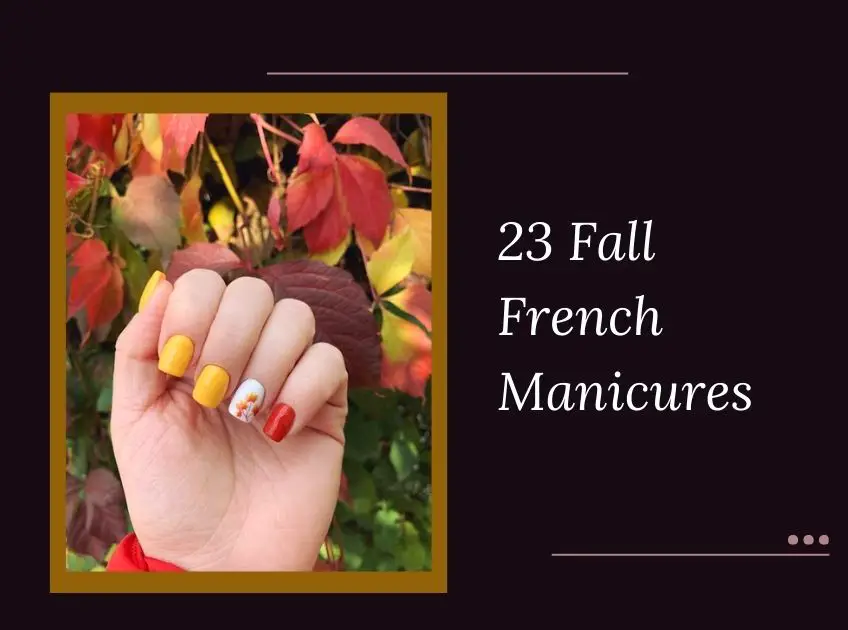 Fall French Manicures