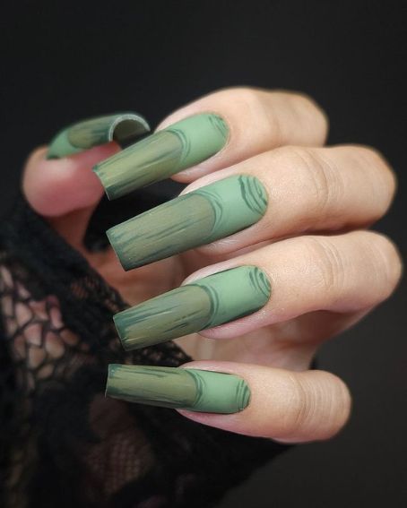 Halloween Zombie Nail Art By Luxapolish