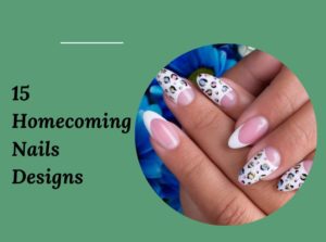 Homecoming Nails Designs