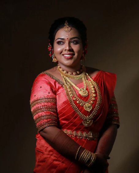 Kerala Style Wedding Saree
