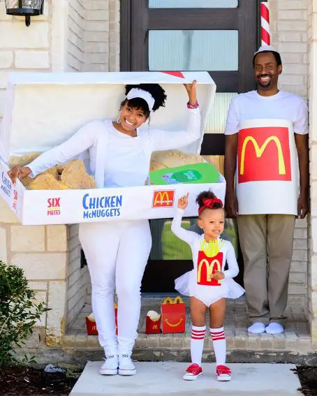 McDonald's Combo Meal Family Halloween costume