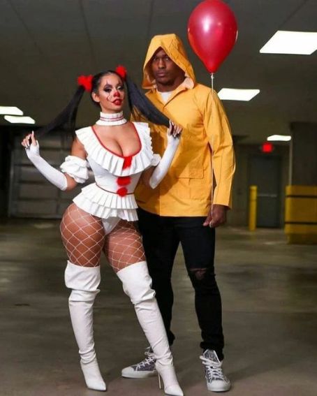 Pennywise and Georgie Hot Couple Halloween Costume Idea