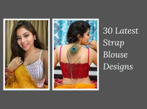 Strap Blouse Designs