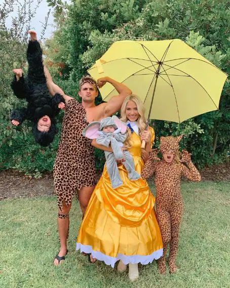 Tarzan Family Costume For Halloween Festival