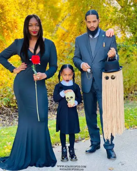 "The Addams Family" costume