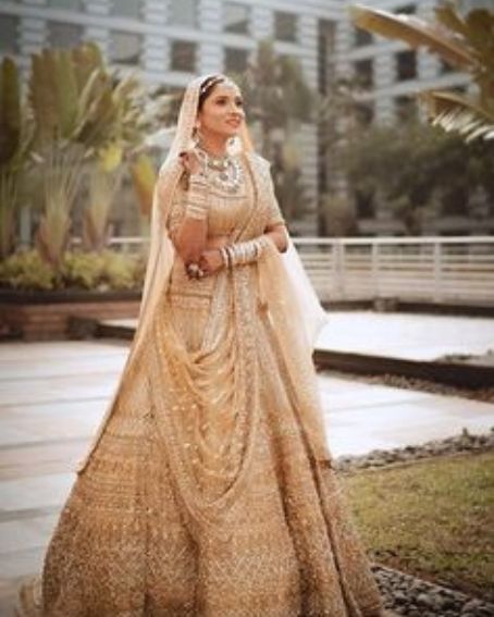 Actress Ankita Lokhande's Wedding Look
