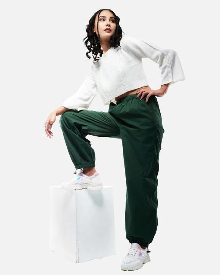 IZF Green Parachute Pants