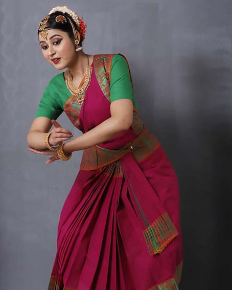 Kathak Dancers Saree Drape