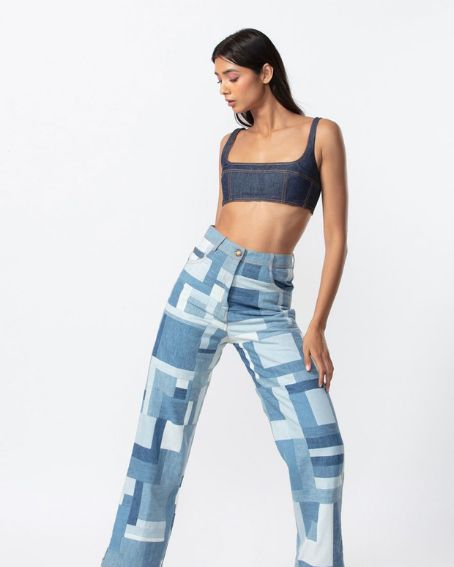 Patchwork Jeans