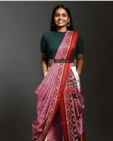 Patola Saree Drape (Gujarat)