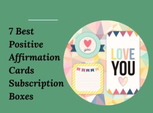 Positive Affirmation Cards Subscription Boxes