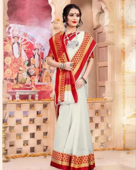 Tant Saree Drape (Bengal)