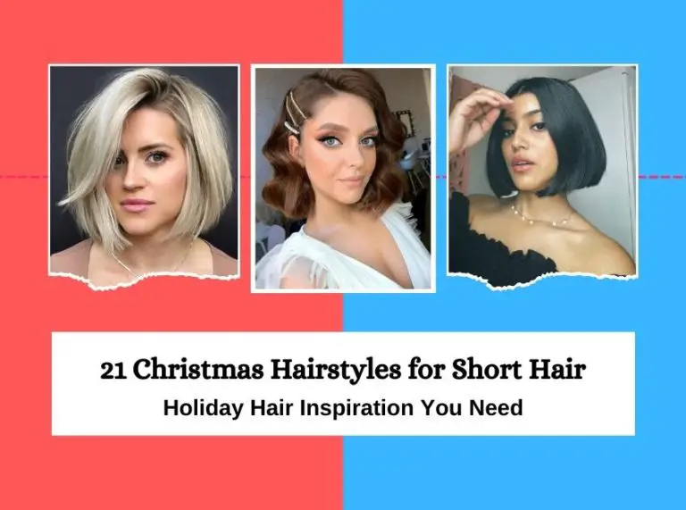 21 Christmas Hairstyles for Short Hair: Holiday Hair Inspiration You Need
