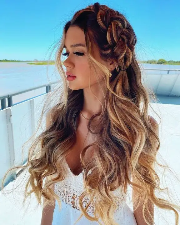 Beautyful Brided Hairstyle for Long Hair