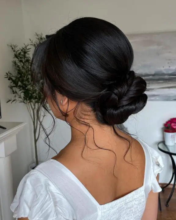 Elegant Updo for Long Hair